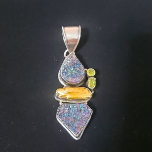 Vintage Crystal Pendant